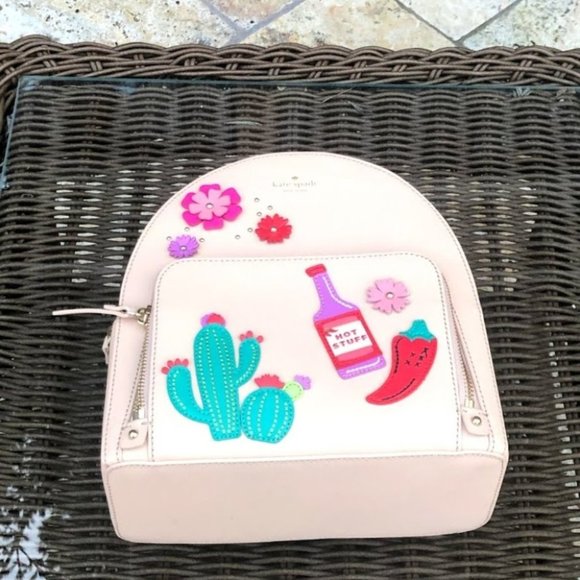 NWT KATE SPADE CACTUS TOMI BACKPACK LEATHER - Picture 6 of 8